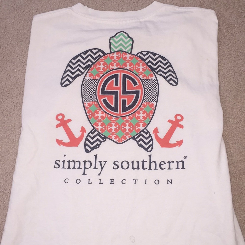 simply southern, preppy t-shirt collection